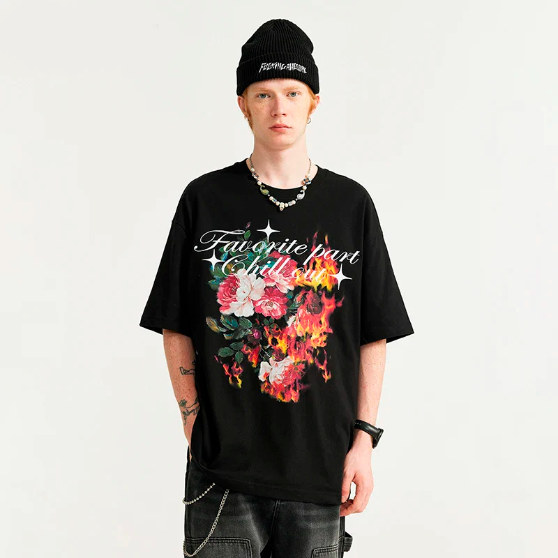 Flame Floral T-Shirt